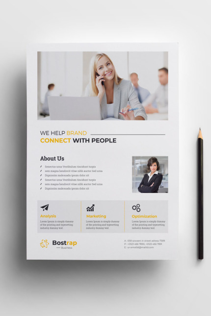 Kit Graphique #85102 Prospectus Entreprise Divers Modles Web - Logo template Preview