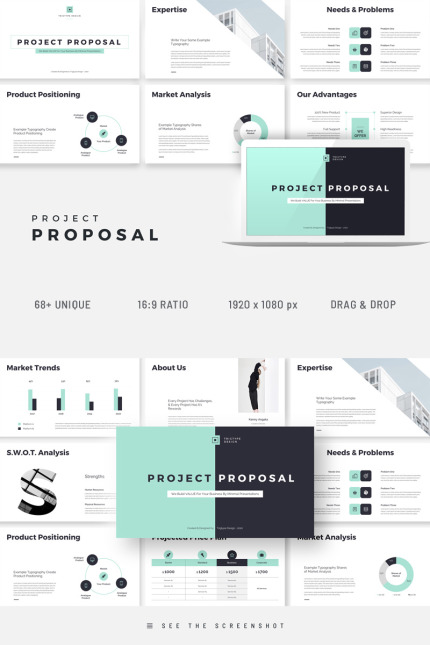 Kit Graphique #85211 Project Proposal Divers Modles Web - Logo template Preview