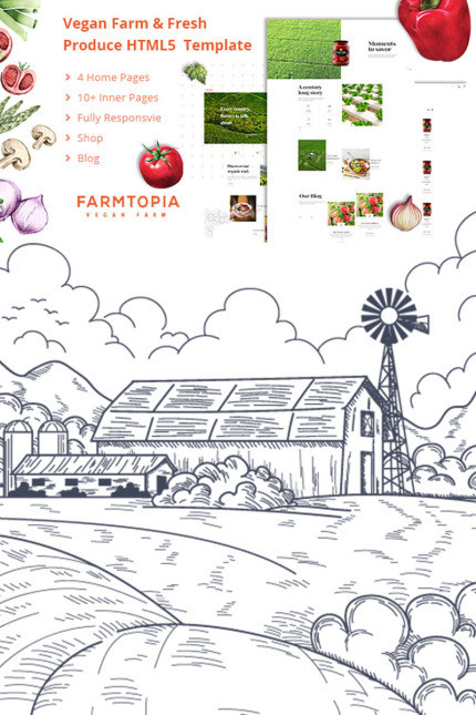 Kit Graphique #85243 Agriculture Agriculture Divers Modles Web - Logo template Preview