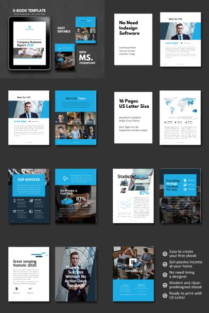 Kit Graphique #85310 Ebooktemplate Powerpointtemplate Divers Modles Web - Logo template Preview