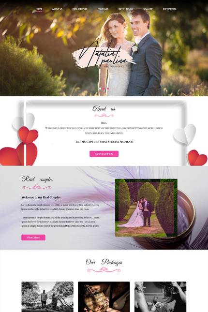 Kit Graphique #85404 Mariage Photographie Divers Modles Web - Logo template Preview