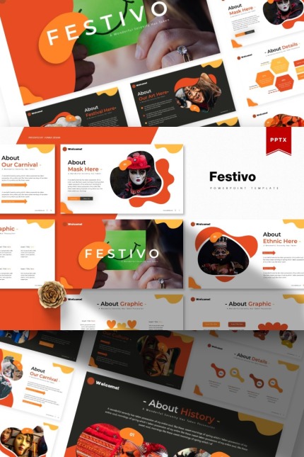 Kit Graphique #85425 Festival vnement Divers Modles Web - Logo template Preview