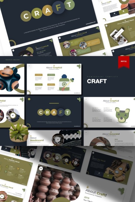 Kit Graphique #85427 Craft Background Divers Modles Web - Logo template Preview