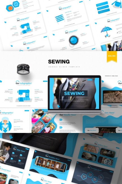Kit Graphique #85440 Coudreing Tissu Divers Modles Web - Logo template Preview