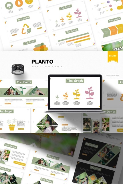 Kit Graphique #85449 Plant Green Divers Modles Web - Logo template Preview