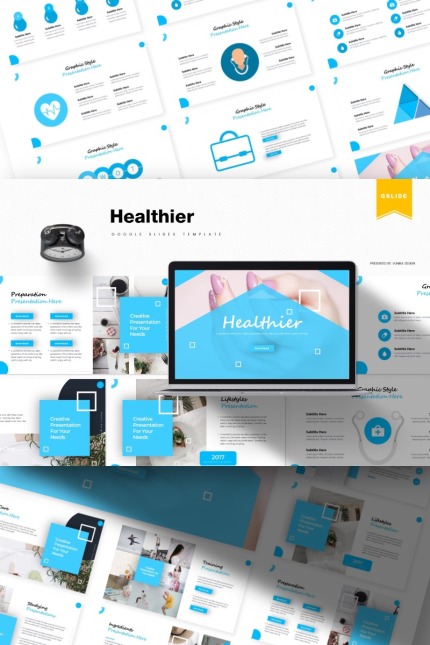 Kit Graphique #85491 Healthy Background Divers Modles Web - Logo template Preview