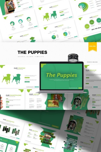 Kit Graphique #85501 Chien Animal Divers Modles Web - Logo template Preview