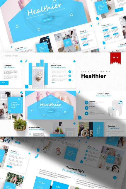 Kit Graphique #85518 Healthy Background Divers Modles Web - Logo template Preview