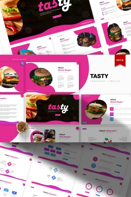 Kit Graphique #85527 Tasty Alimentation Divers Modles Web - Logo template Preview