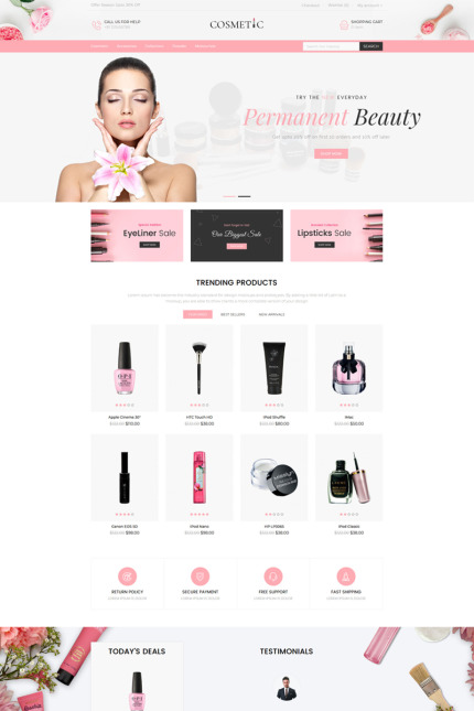 Kit Graphique #85559 Lipstick Eyeliner Divers Modles Web - Logo template Preview