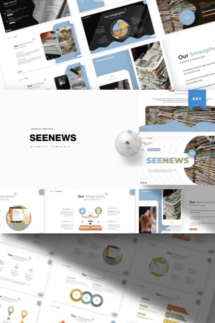 Kit Graphique #85578 Newspapier Texte Divers Modles Web - Logo template Preview