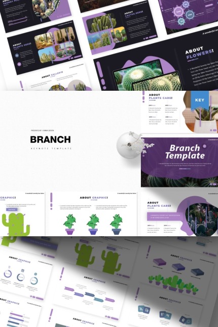 Kit Graphique #85582 Branch Nature Divers Modles Web - Logo template Preview