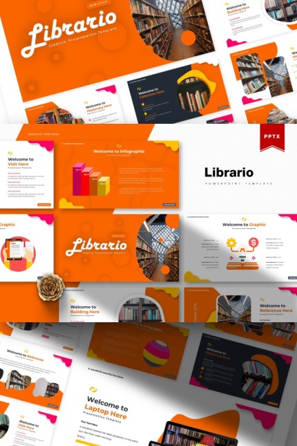 Kit Graphique #85608 Education Livre Divers Modles Web - Logo template Preview