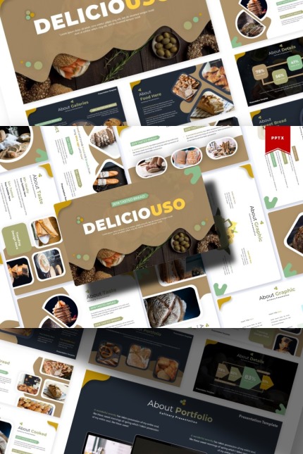 Kit Graphique #85618 Delicious Alimentation Divers Modles Web - Logo template Preview