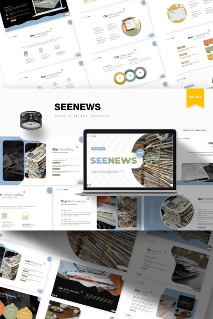 Kit Graphique #85628 Newspapier Texte Divers Modles Web - Logo template Preview