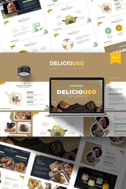 Kit Graphique #85633 Delicious Alimentation Divers Modles Web - Logo template Preview