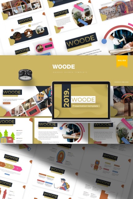 Kit Graphique #85659 Wood Fond Divers Modles Web - Logo template Preview