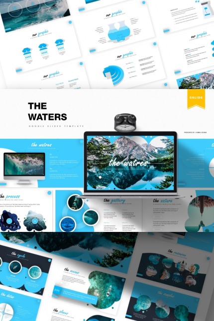 Kit Graphique #85674 Water Clair Divers Modles Web - Logo template Preview
