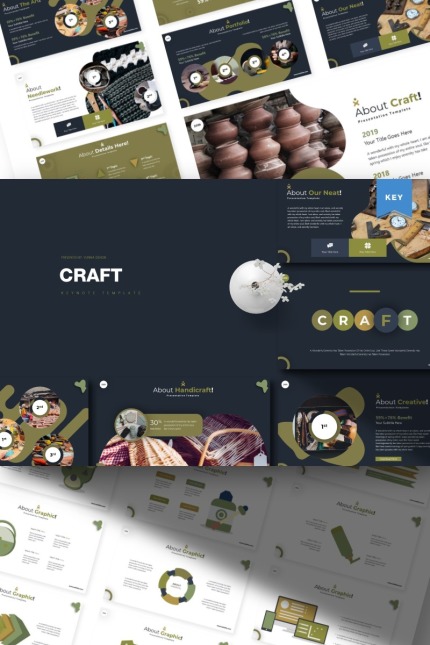Kit Graphique #85699 Craft Fond Divers Modles Web - Logo template Preview