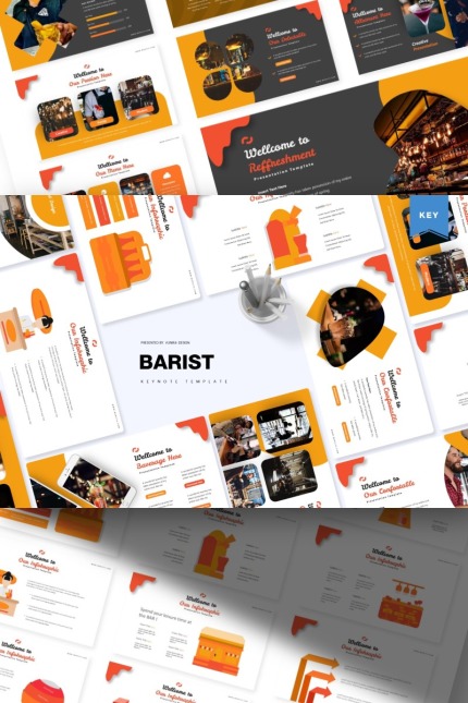 Kit Graphique #85708 Coffee Barista Divers Modles Web - Logo template Preview