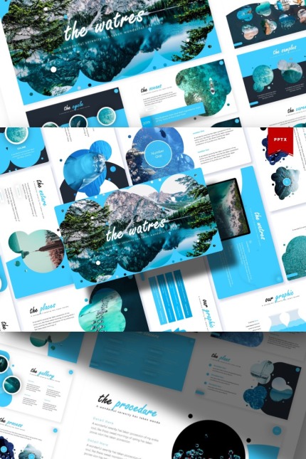 Kit Graphique #85720 Water Clair Divers Modles Web - Logo template Preview