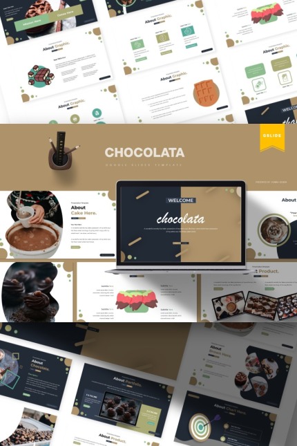 Kit Graphique #85737 Chocolate Doux Divers Modles Web - Logo template Preview