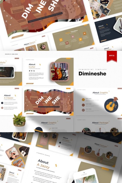 Kit Graphique #85771 Music Guitare Divers Modles Web - Logo template Preview