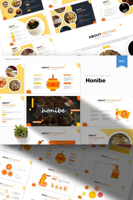 Kit Graphique #85801 Honey Alimentation Divers Modles Web - Logo template Preview