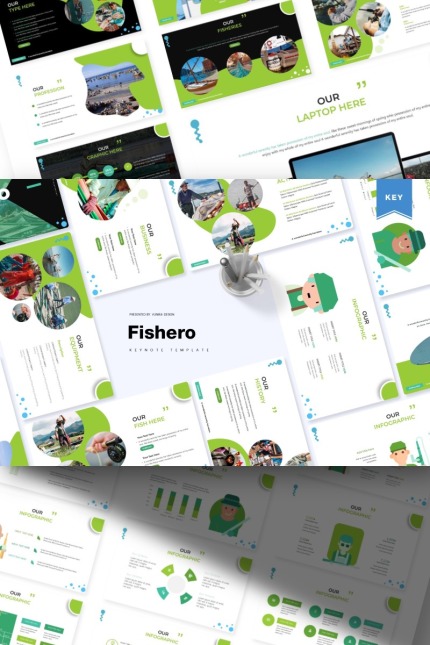 Kit Graphique #85804 Fish Mer Divers Modles Web - Logo template Preview