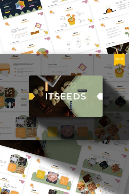 Kit Graphique #85849 Seed Food Divers Modles Web - Logo template Preview