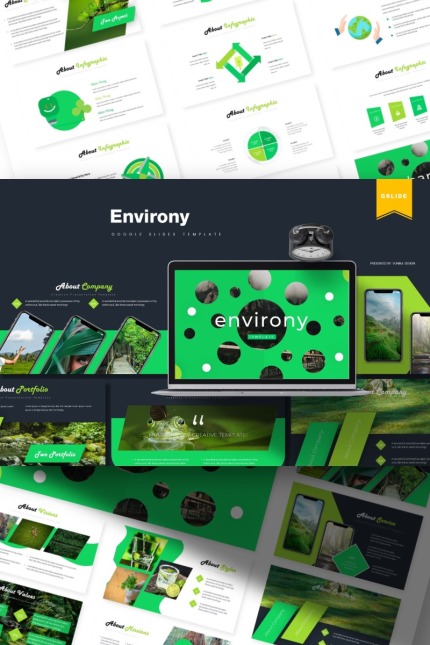 Kit Graphique #85856 Nature Environnement Divers Modles Web - Logo template Preview