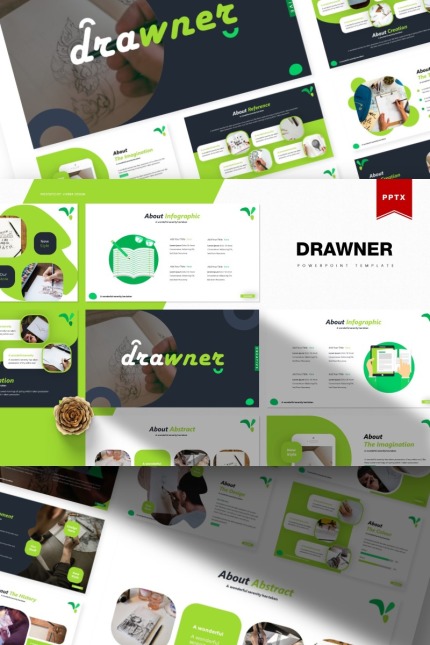 Kit Graphique #85884 Drawing Vector Divers Modles Web - Logo template Preview