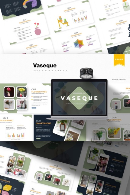 Kit Graphique #85929 Vase Dcoration Divers Modles Web - Logo template Preview