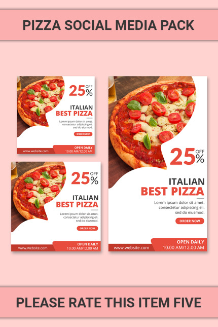 Kit Graphique #85940 Food Bannire Divers Modles Web - Logo template Preview