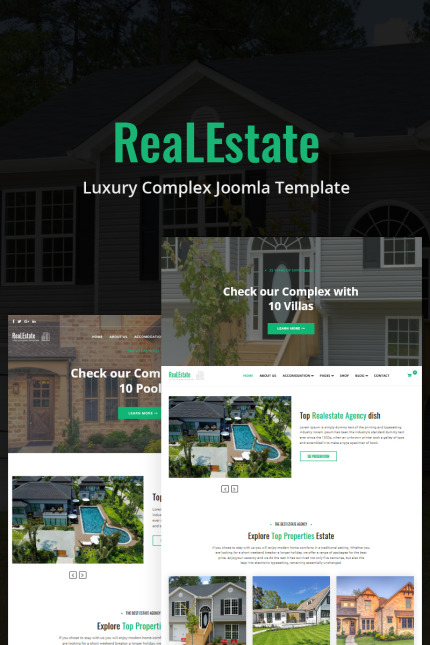 Kit Graphique #85948 Real Estate Divers Modles Web - Logo template Preview