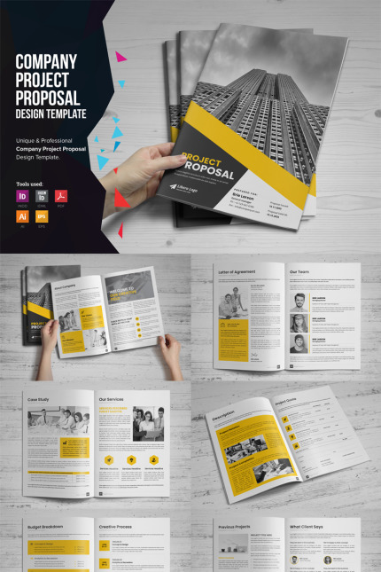 Kit Graphique #85953 Proposal Project Divers Modles Web - Logo template Preview