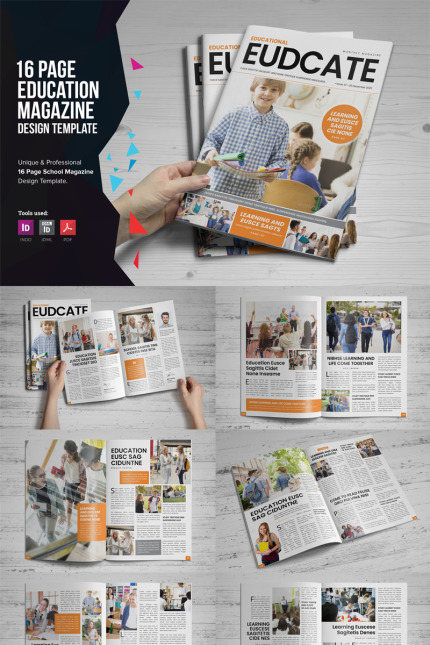 Kit Graphique #85955 Education Brochure Divers Modles Web - Logo template Preview