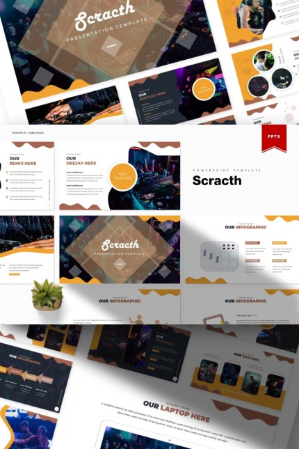Kit Graphique #86000 Remix Music Divers Modles Web - Logo template Preview