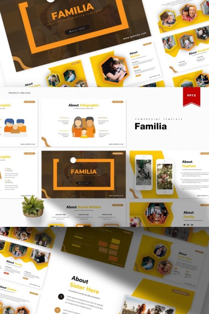Kit Graphique #86028 Family Joieeux Divers Modèles Web - Logo template Preview