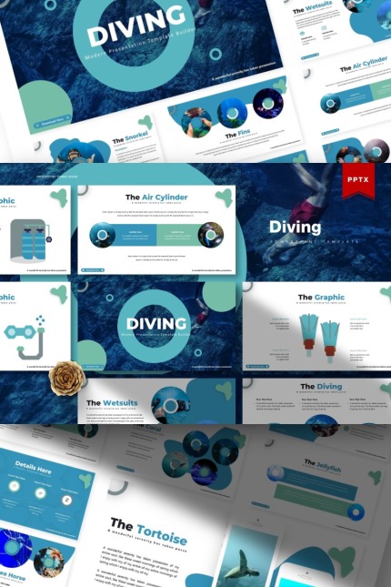 Kit Graphique #86029 Water Sea Divers Modles Web - Logo template Preview