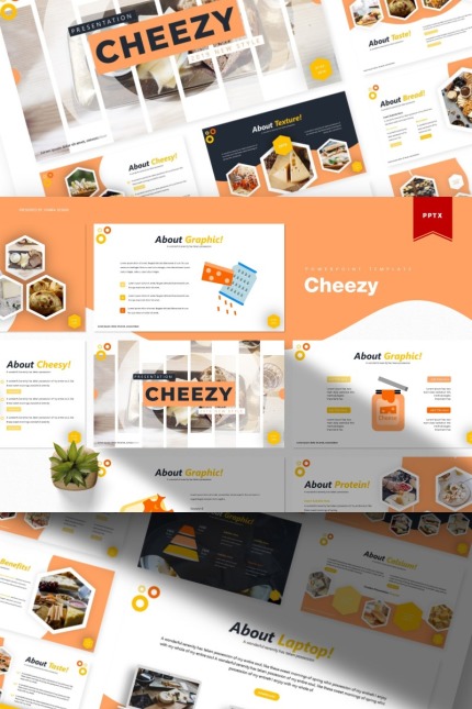Kit Graphique #86031 Cheese Alimentation Divers Modles Web - Logo template Preview