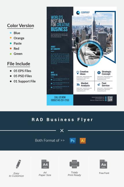 Kit Graphique #86060 Flyer Entreprise Divers Modles Web - Logo template Preview