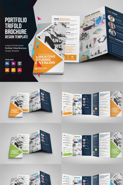 Kit Graphique #86061 Creative Agency Divers Modles Web - Logo template Preview
