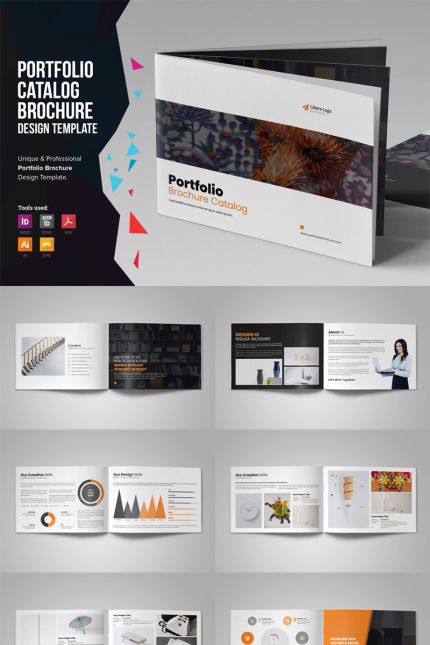 Kit Graphique #86114 Portfolio Brochure Divers Modles Web - Logo template Preview