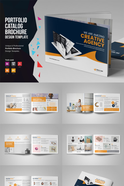Kit Graphique #86116 Creative Agency Divers Modles Web - Logo template Preview
