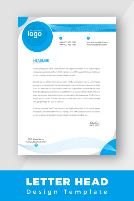 Kit Graphique #86409 Letter Entreprise Divers Modles Web - Logo template Preview