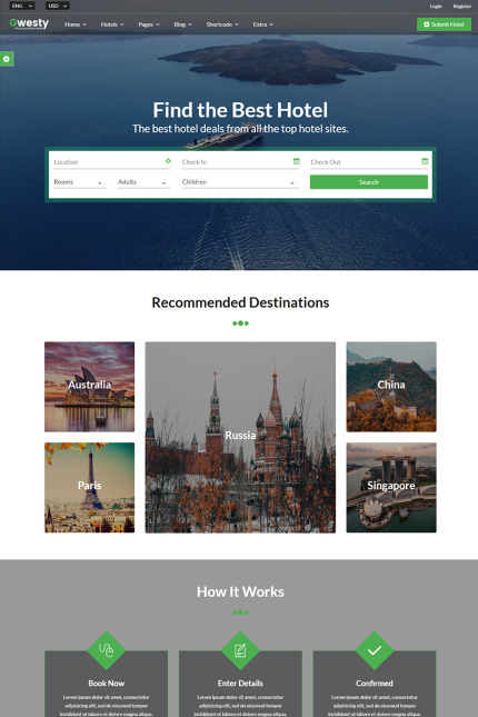 Kit Graphique #86617 Hotel Booking Divers Modèles Web - Logo template Preview
