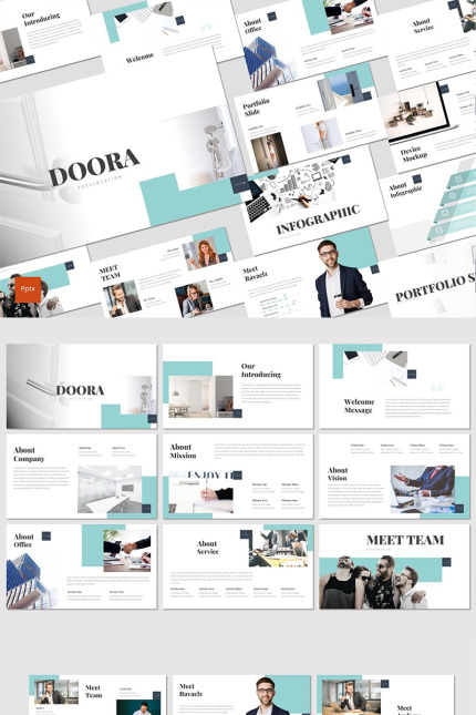 Kit Graphique #86857 Company Creative Divers Modles Web - Logo template Preview