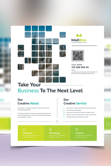 Kit Graphique #86879 Prospectus Entreprise Divers Modles Web - Logo template Preview