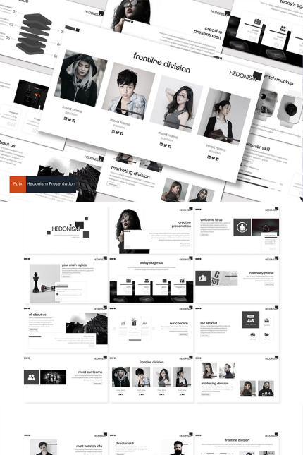 Kit Graphique #86901 Company Creative Divers Modles Web - Logo template Preview
